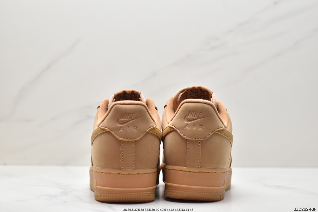 Nike Air Force1 Low AF1 经典款小麦色空军一号低帮休闲板鞋 CJ9179-200