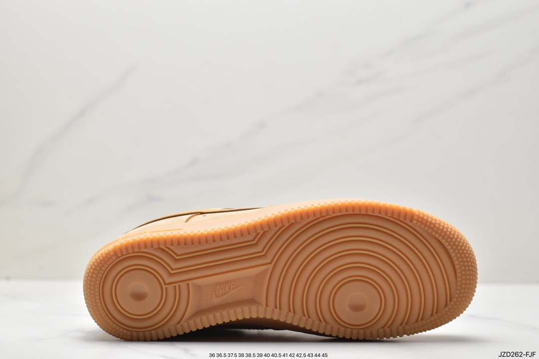 Nike Air Force1 Low AF1 经典款小麦色空军一号低帮休闲板鞋 CJ9179-200