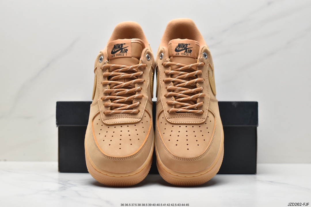 Nike Air Force1 Low AF1 经典款小麦色空军一号低帮休闲板鞋 CJ9179-200