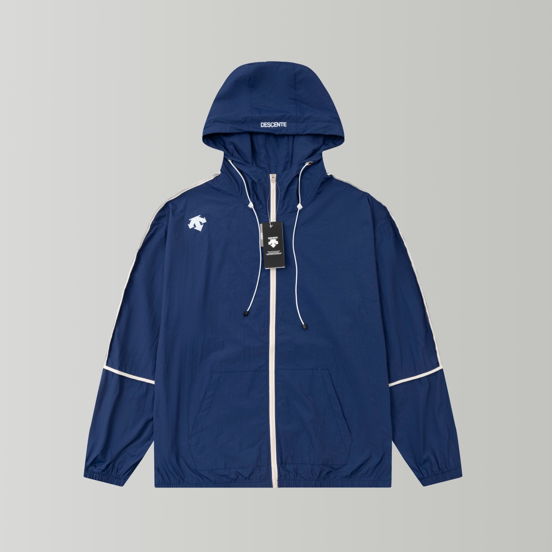DESCENTE 迪桑特 Chaqueta de protección solar para hombre, nueva 2023, verano, chaqueta de protección solar, deportiva, cas…