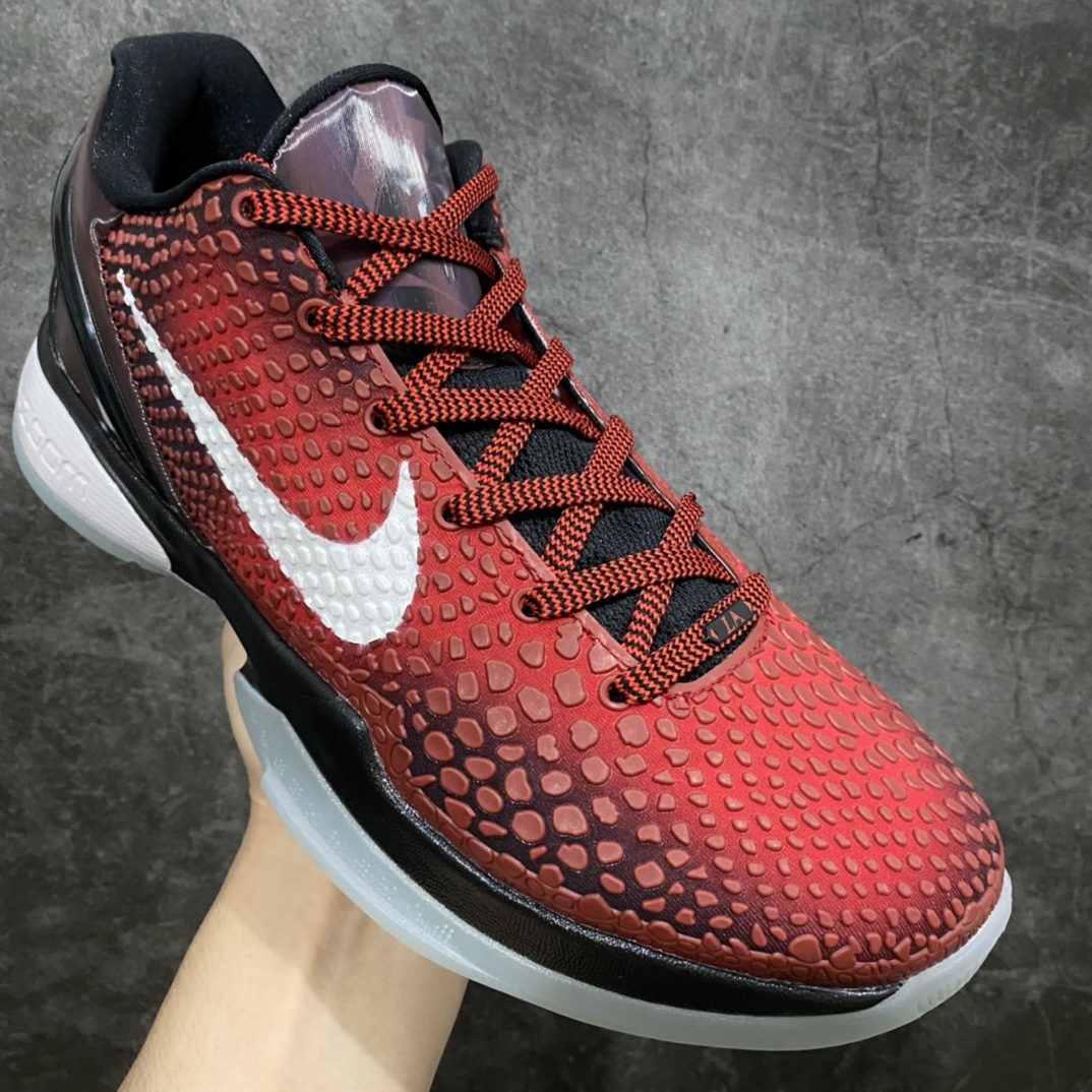 [S2 Pure Original] NK ZOOM KOBE 6 ASG West Challenge Red S2 Pure Original Production Line Kobe Sixth Generation Black and Red 448693-600