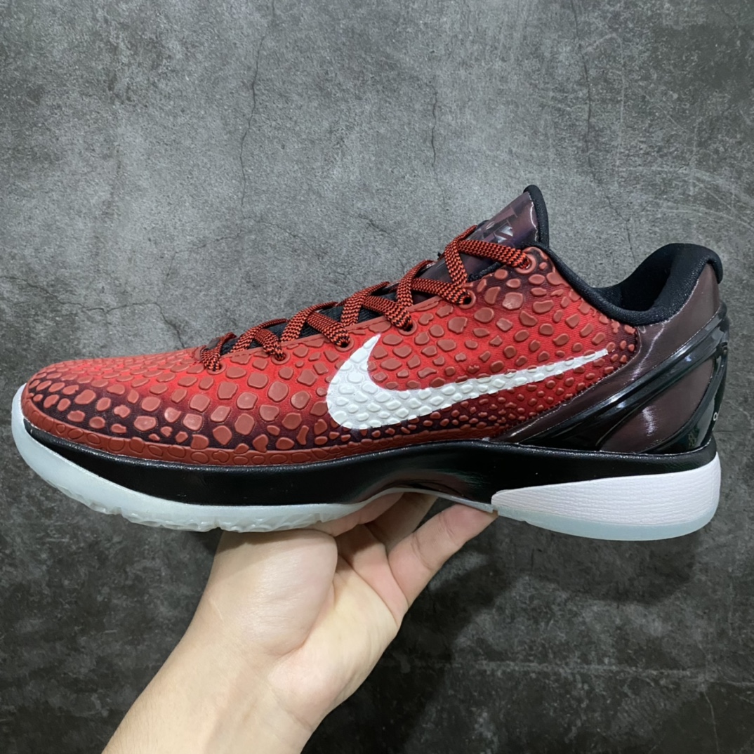 [S2 Pure Original] NK ZOOM KOBE 6 ASG West Challenge Red S2 Pure Original Production Line Kobe Sixth Generation Black and Red 448693-600