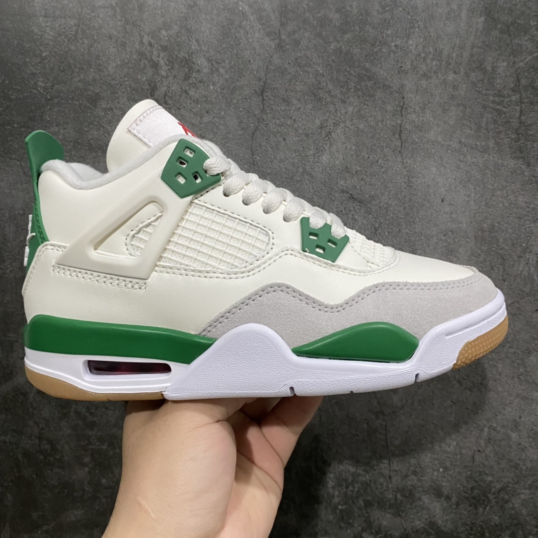 [OG Version] Nike SB x Jordan Air Jordan 4 ”Pine Green” Turquoise White Green DR5415-103