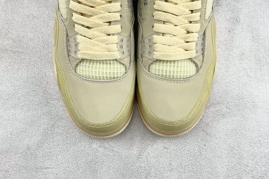 200 OFF-WHITE x Jordan Air Jordan 4 ”Sail” 白帆 CV9388-100