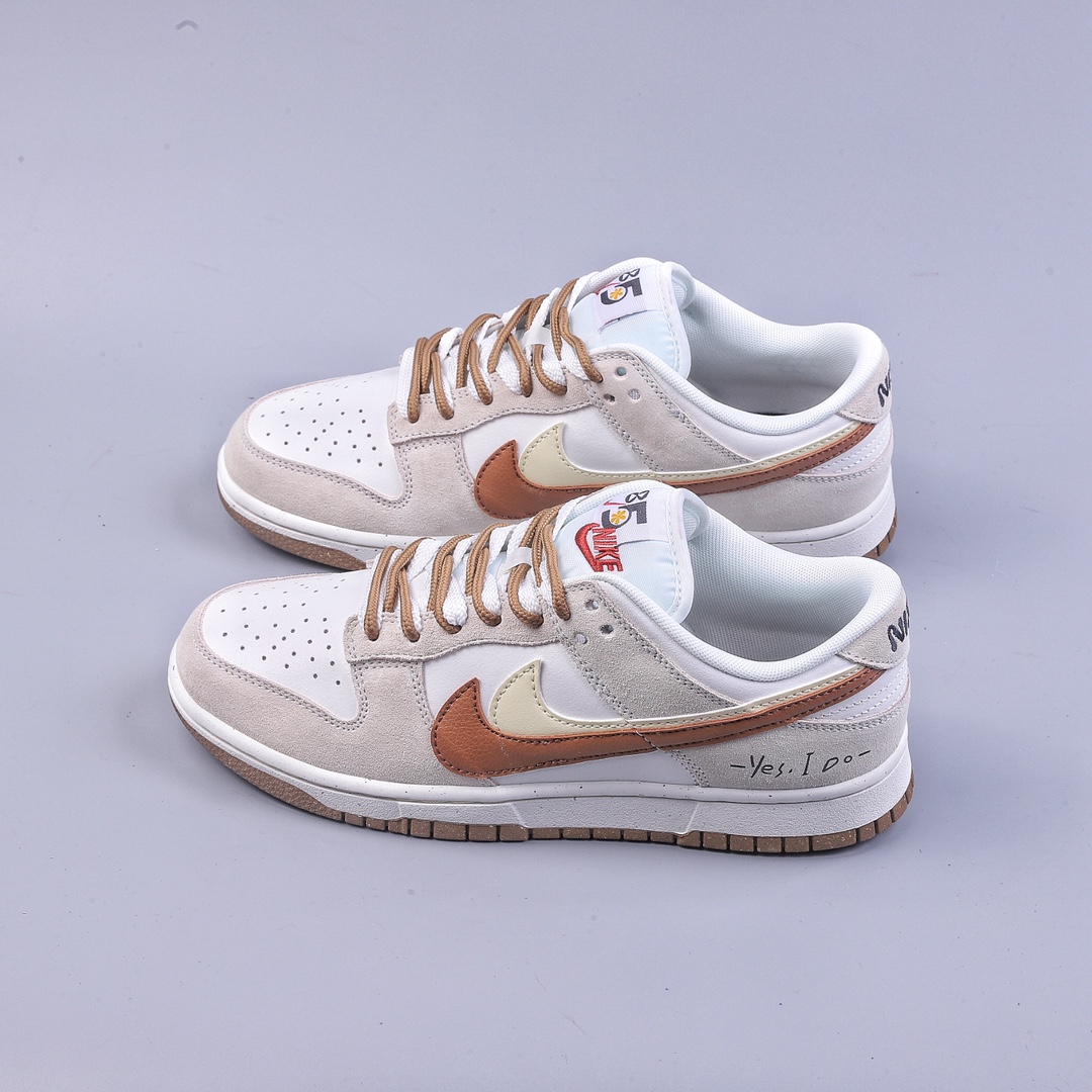 260 GT Nike SB Dunk Low ”85” 双勾低帮运动休闲板鞋 白棕涂鸦 DO9457-100