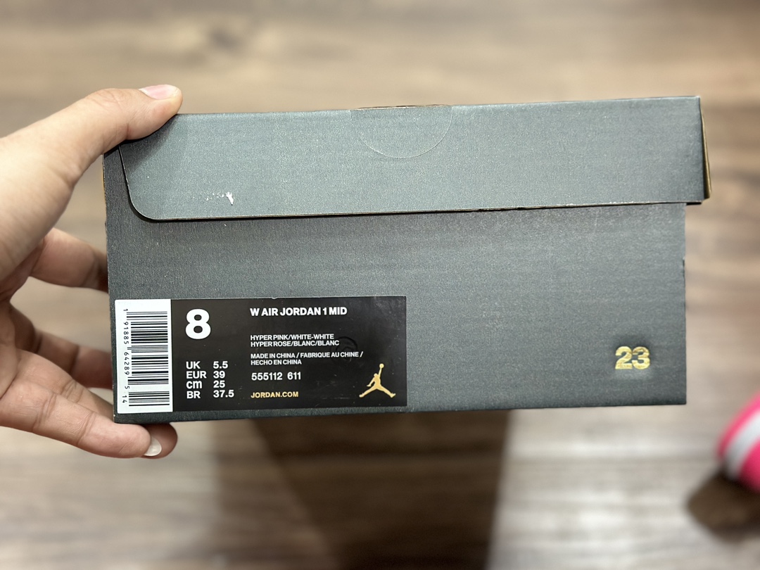 220 NIKE air Jordan1 mid 中帮休闲运动鞋 555112-611