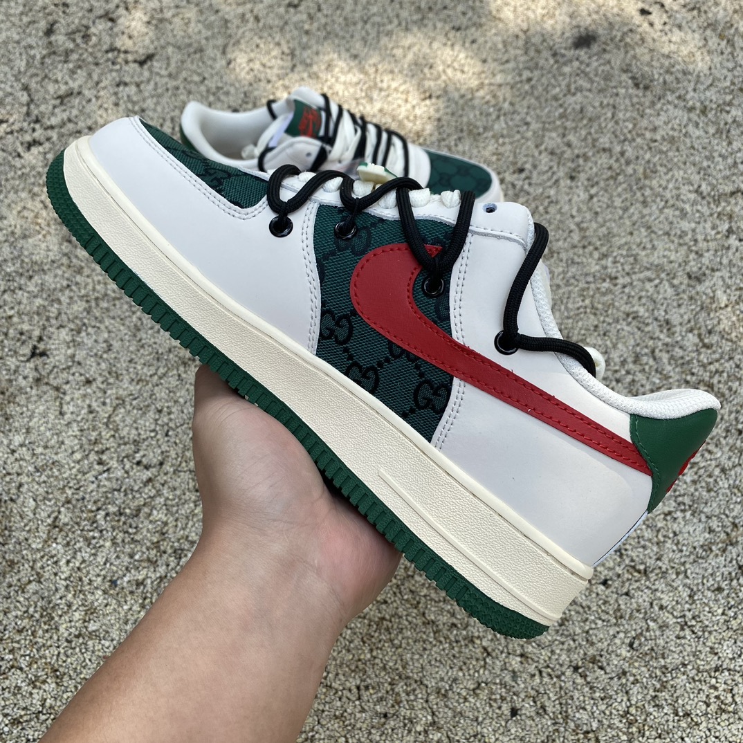 AF1米绿红绑带low尺码36-45