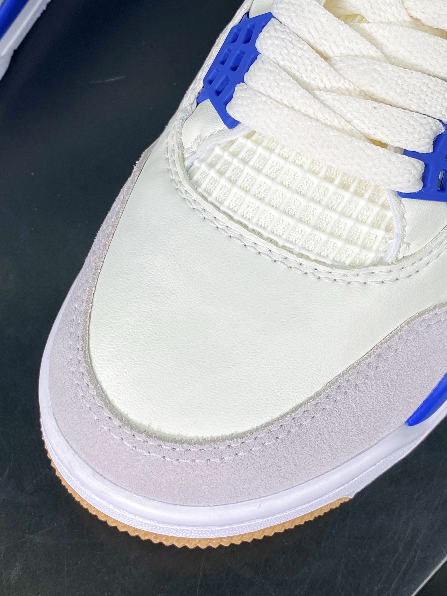 280 SB x Air Jordan 4 Retro SP”Blue Sapphire”迈克尔·乔丹AJ4代中帮篮球鞋“联名白蓝生胶”DR5415-104