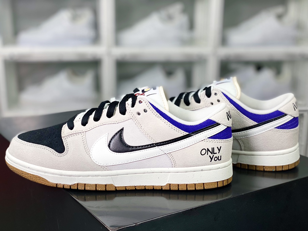 220 SB Dunk Low SE”85 Double Swoosh/Grey/Black/Only You”扣篮板鞋“浅灰树 DO9457-138