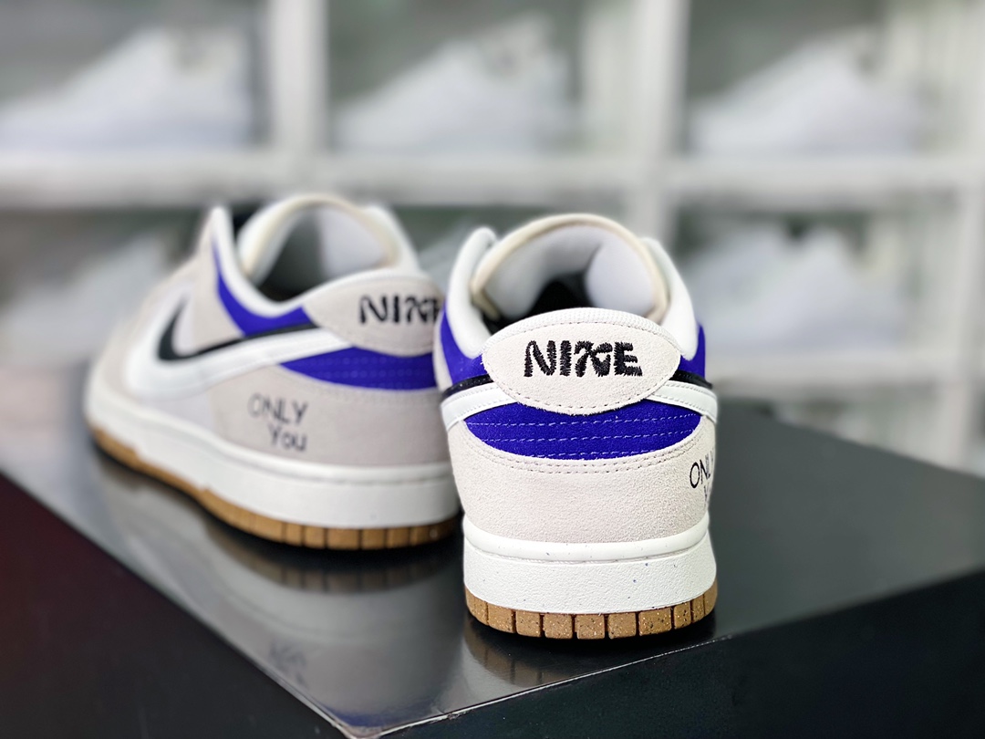 220 SB Dunk Low SE”85 Double Swoosh/Grey/Black/Only You”扣篮板鞋“浅灰树 DO9457-138