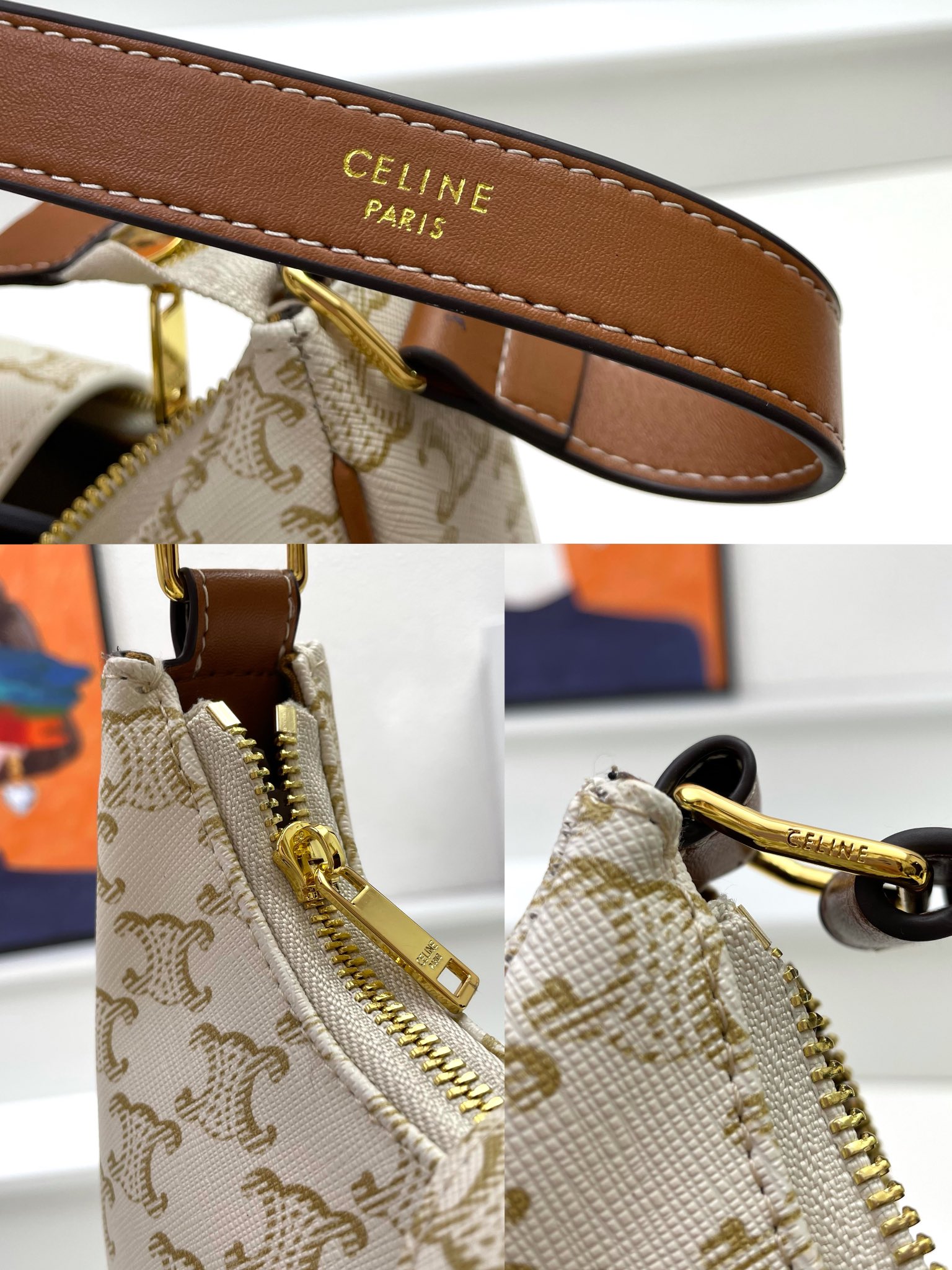 310 Celine最最最Celine2023Ava豌豆腋下包月牙的版  KK3958