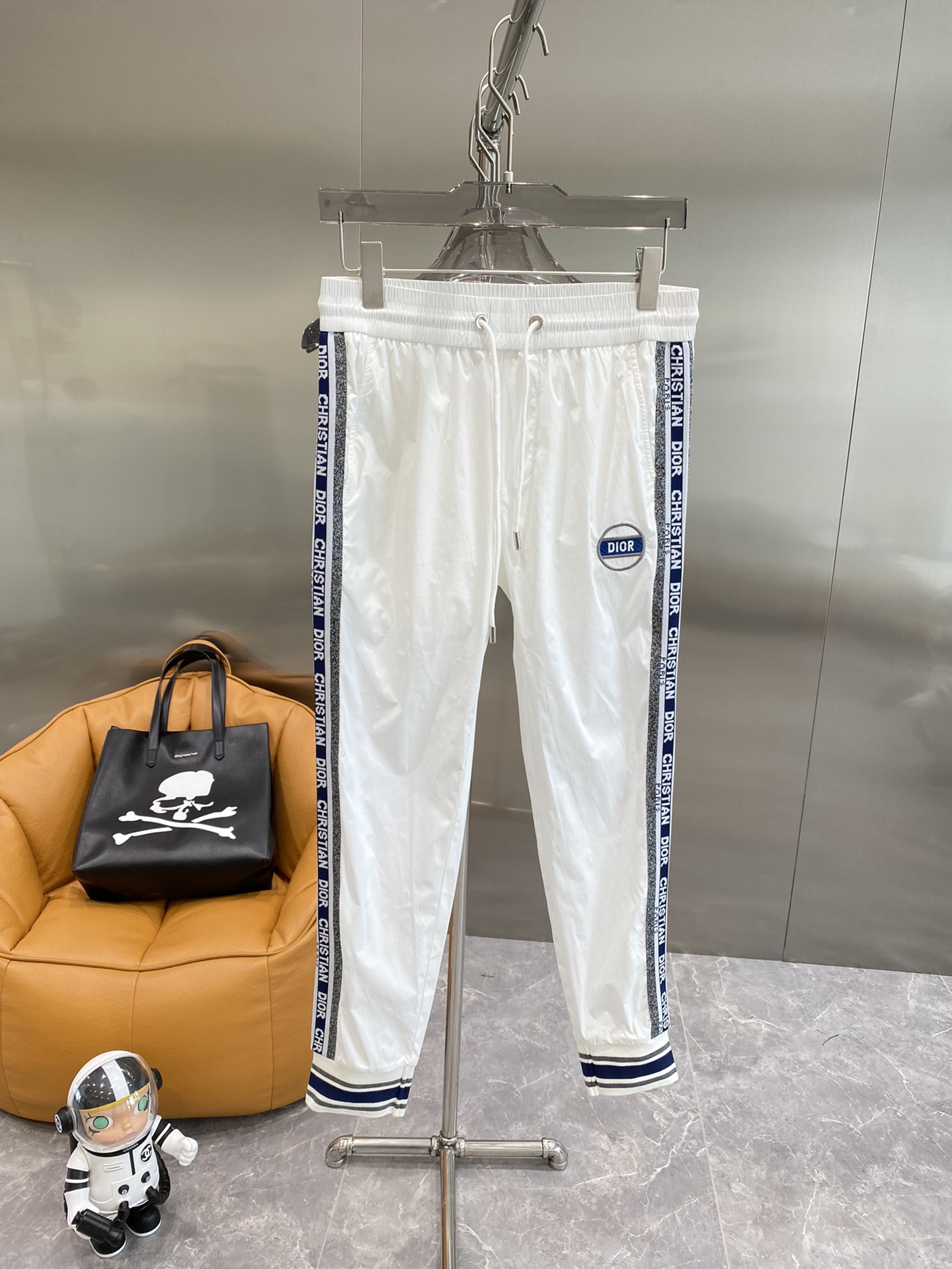 Dior Clothing Pants & Trousers Men Polyester Summer Collection Casual