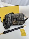 Where can I buy Fendi Iconic Baguette Online Bags Handbags Black Brown Gold Embroidery Fabric