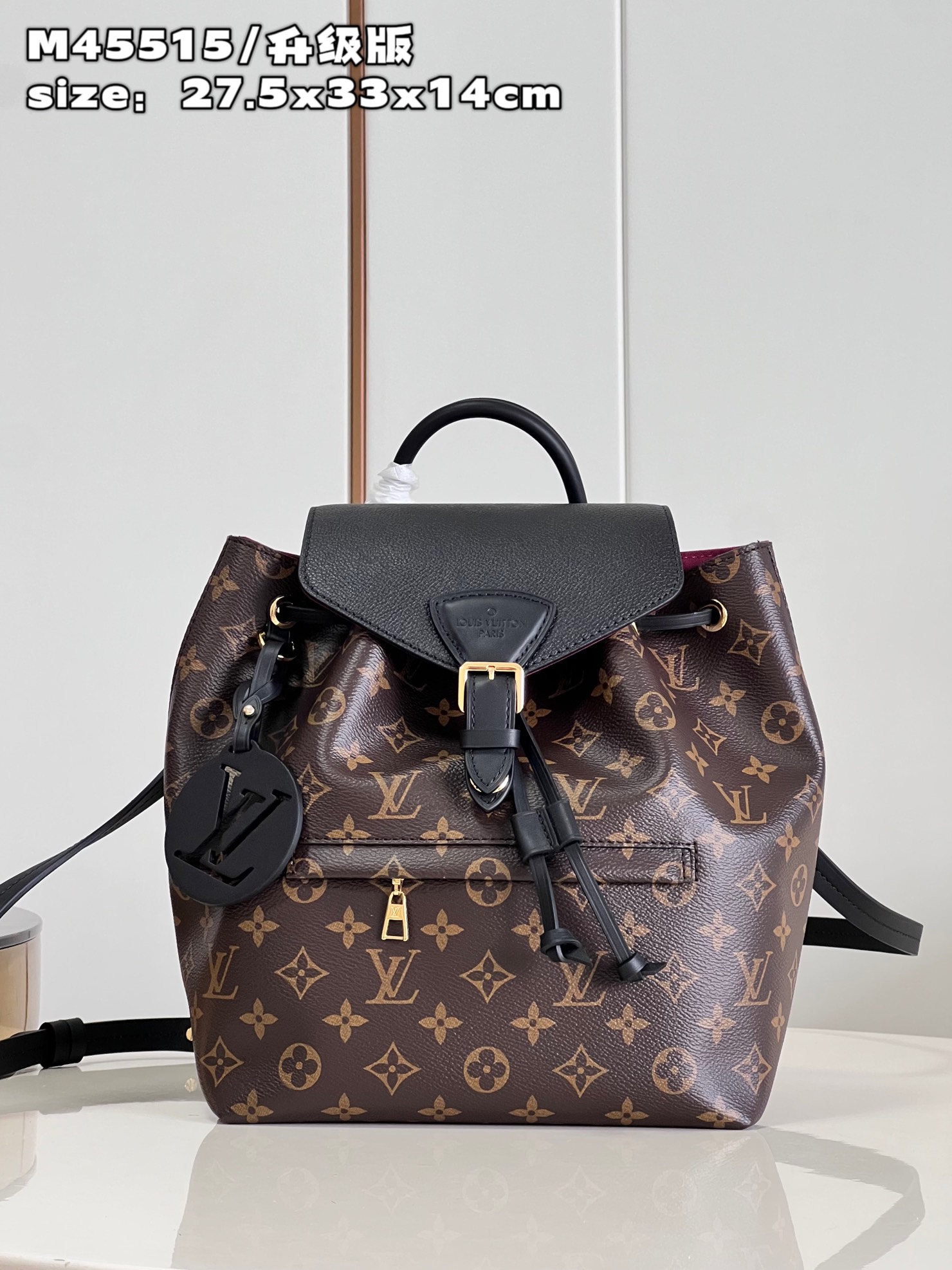 Louis Vuitton LV Montsouris Best
 Bags Backpack Buy High-Quality Fake
 Monogram Canvas Cowhide M45515