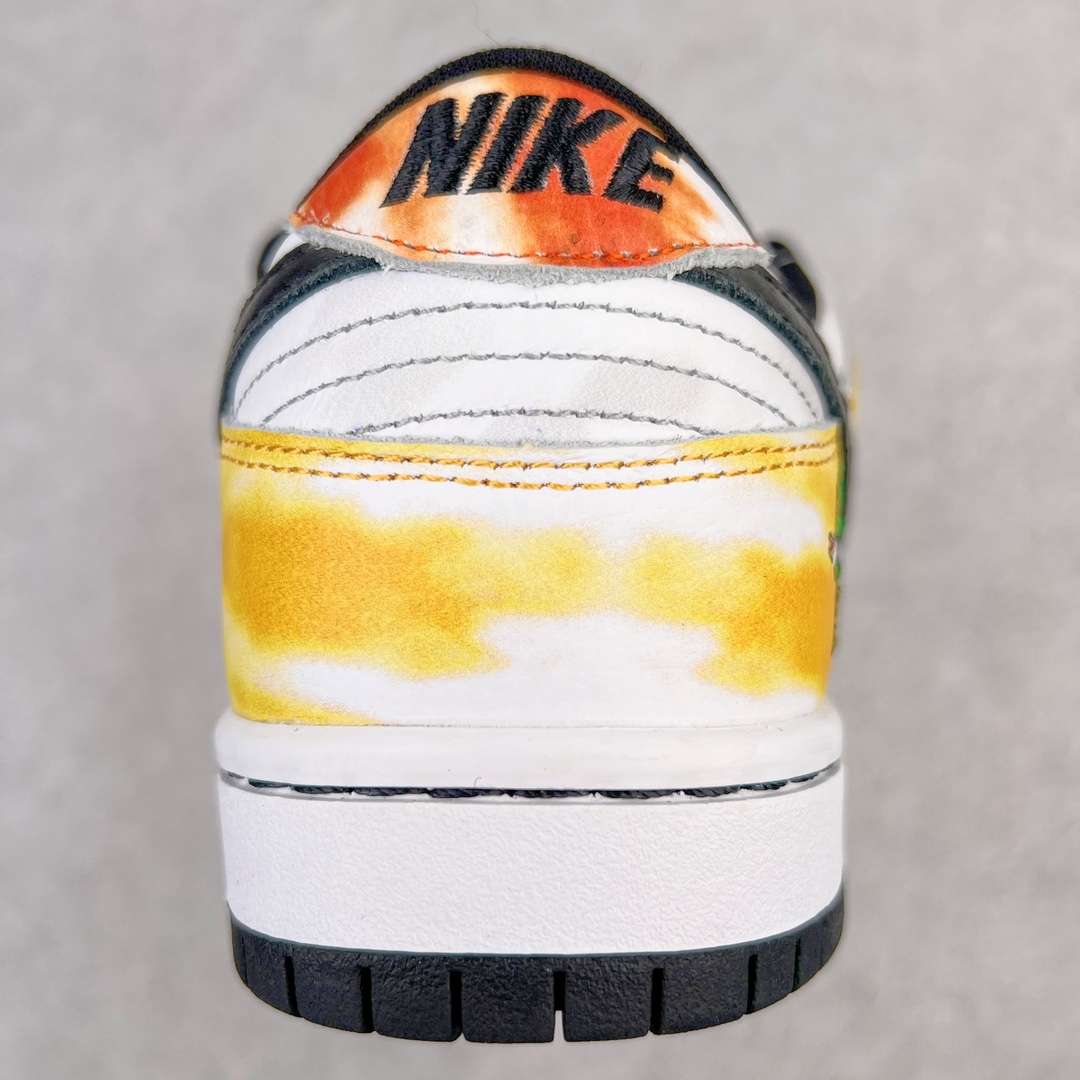 图片[8]-＃AY/GZ纯原福利 NK SB Dunk Low Pro “Raygun Tie-Dye” 外星人白扎染 货号：BQ6832-100 独家原厂航空铝磨具打磨大底 鞋头坡度极致还原 原盒原配 圈内天花板工艺 原厂冲刀 超高清洁度 全鞋零毛边皮料切割 全套原楦原模倾力打造完美版型 采用原厂百宏鞋带以及原厂百宏织唛舌标 内标可供原厂几率过验 原厂中底布黄色点胶 原厂中底布拉帮走线遵循公司 尺码对应库存‼️-选品中心
