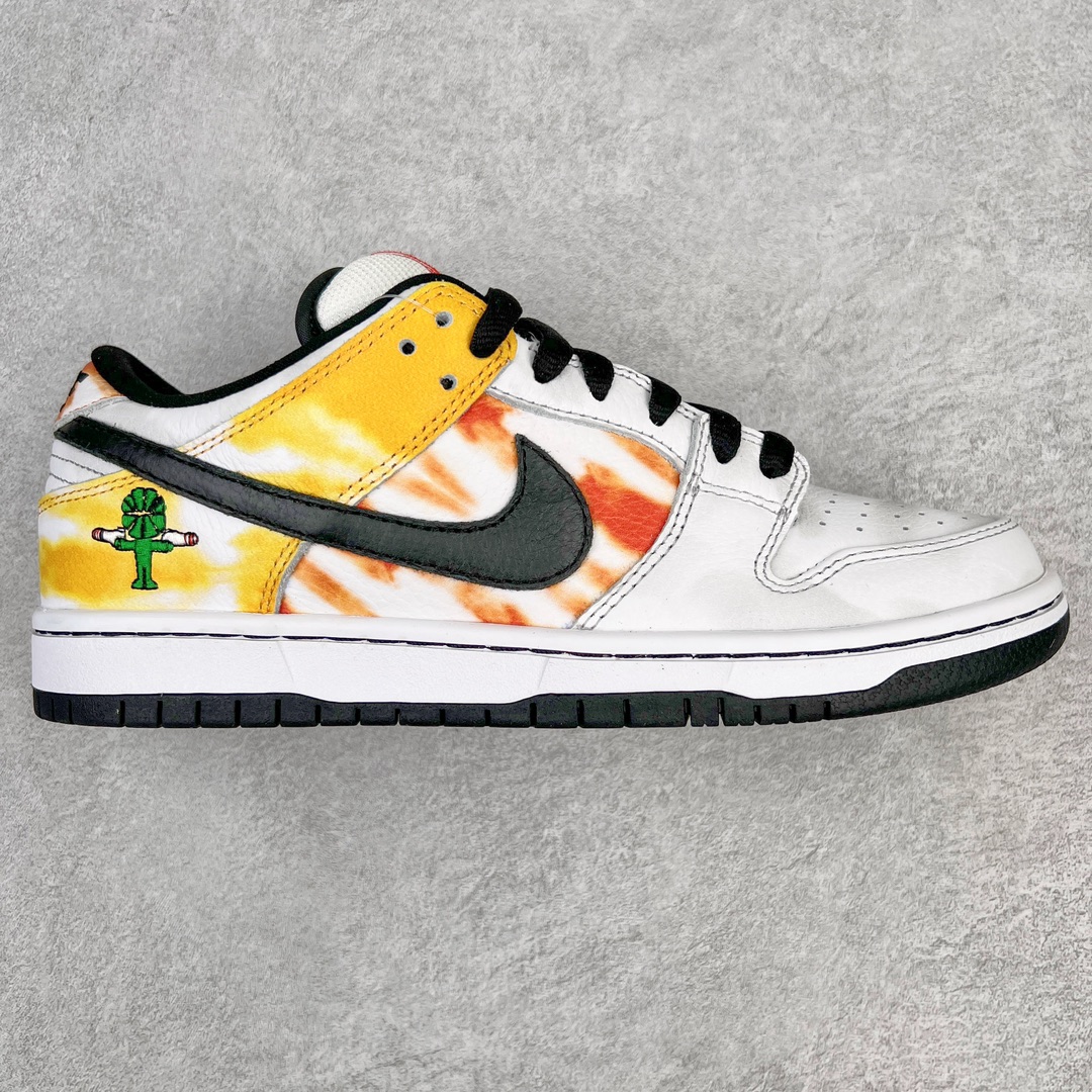 ＃AY/GZ纯原福利 NK SB Dunk Low Pro “Raygun Tie-Dye” 外星人白扎染 货号：BQ6832-100 独家原厂航空铝磨具打磨大底 鞋头坡度极致还原 原盒原配 圈内天花板工艺 原厂冲刀 超高清洁度 全鞋零毛边皮料切割 全套原楦原模倾力打造完美版型 采用原厂百宏鞋带以及原厂百宏织唛舌标 内标可供原厂几率过验 原厂中底布黄色点胶 原厂中底布拉帮走线遵循公司 尺码对应库存‼️-选品中心
