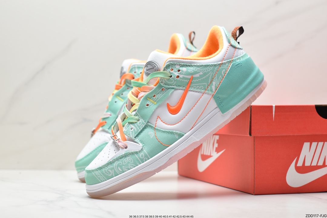 230 全新耐克Nike SB Dunk Low DISRUPT 2情人节 限定扣篮系列低帮休闲运动鞋 FJ7745-181