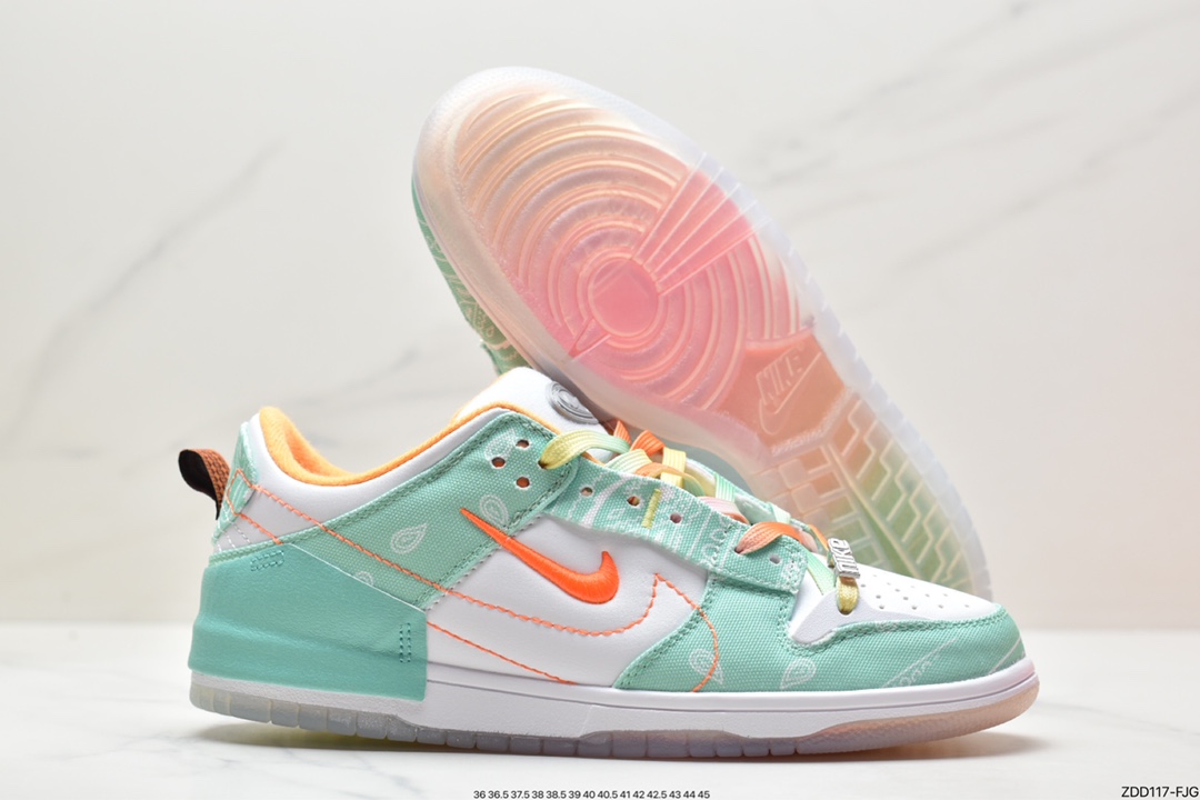 230 全新耐克Nike SB Dunk Low DISRUPT 2情人节 限定扣篮系列低帮休闲运动鞋 FJ7745-181