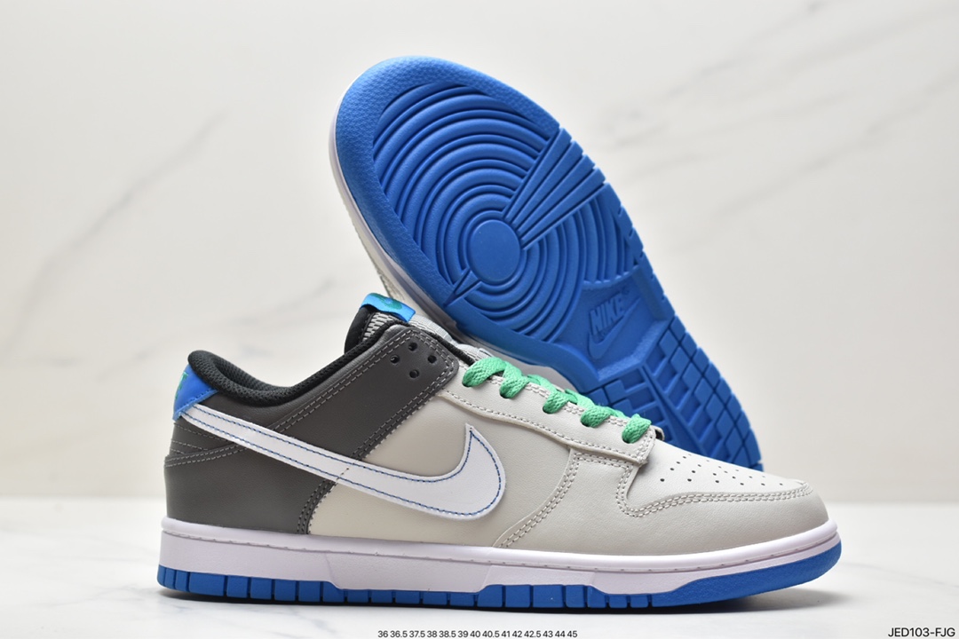 150 Nike SB Dunk Low”Grey/Black/Orange/Mini Swoosh”扣篮系列低帮板鞋 DH9765-004