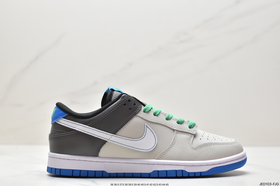 150 Nike SB Dunk Low”Grey/Black/Orange/Mini Swoosh”扣篮系列低帮板鞋 DH9765-004