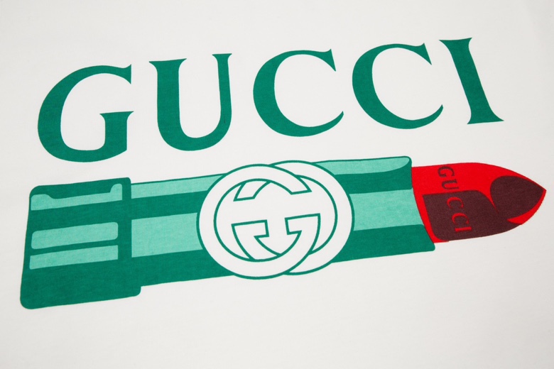 Gucci古驰 2023新款口红T恤