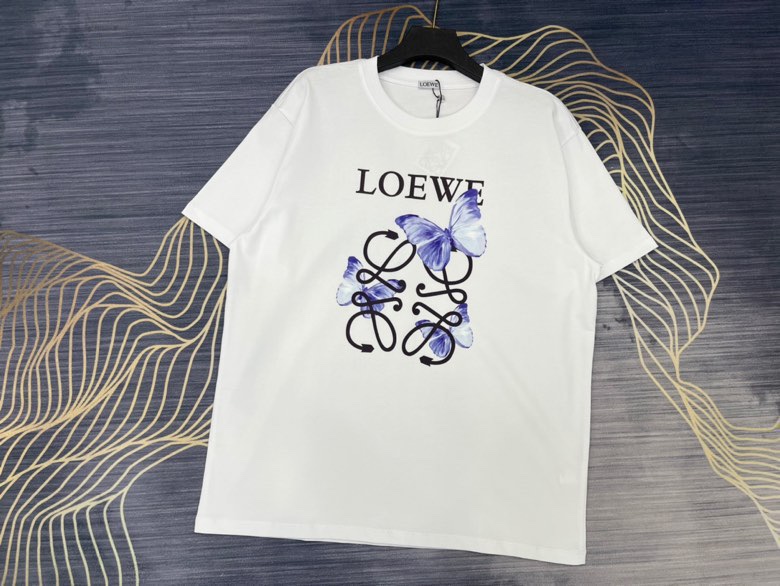 LOEWE罗意威 2023春夏新款 定制260g双纱纯棉面料