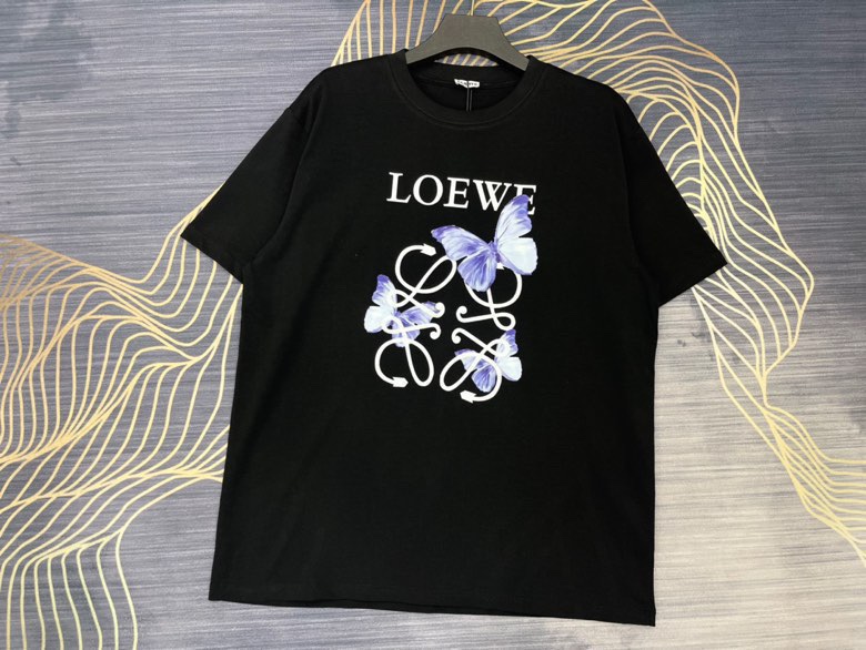 LOEWE罗意威 2023春夏新款 定制260g双纱纯棉面料