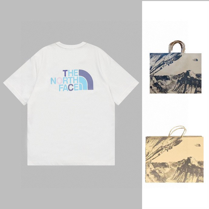 THE NORTH FACE x CLOT 北面联名款 SS23 冠希同款字母印花圆领短袖T恤