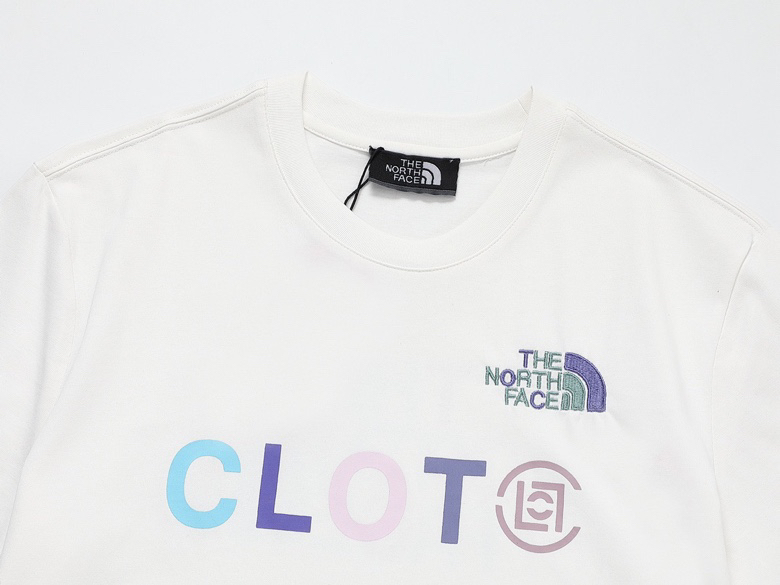 THE NORTH FACE x CLOT 北面联名款 SS23 冠希同款字母印花圆领短袖T恤