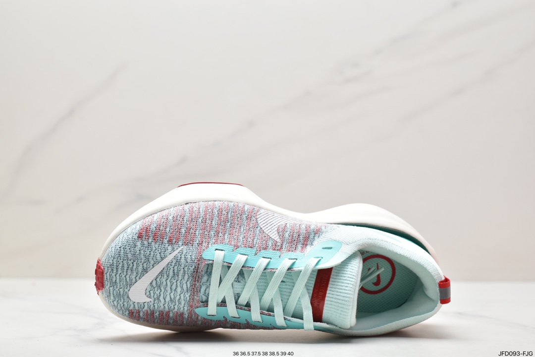 170 ZoomX Invincible Run Flyknit 3”White/Black/Red”不可战胜3代慢跑鞋 DR2615-020