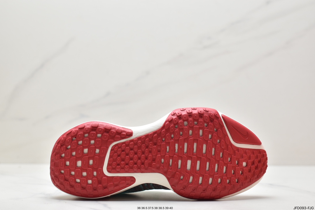 170 ZoomX Invincible Run Flyknit 3”White/Black/Red”不可战胜3代慢跑鞋 DR2615-020