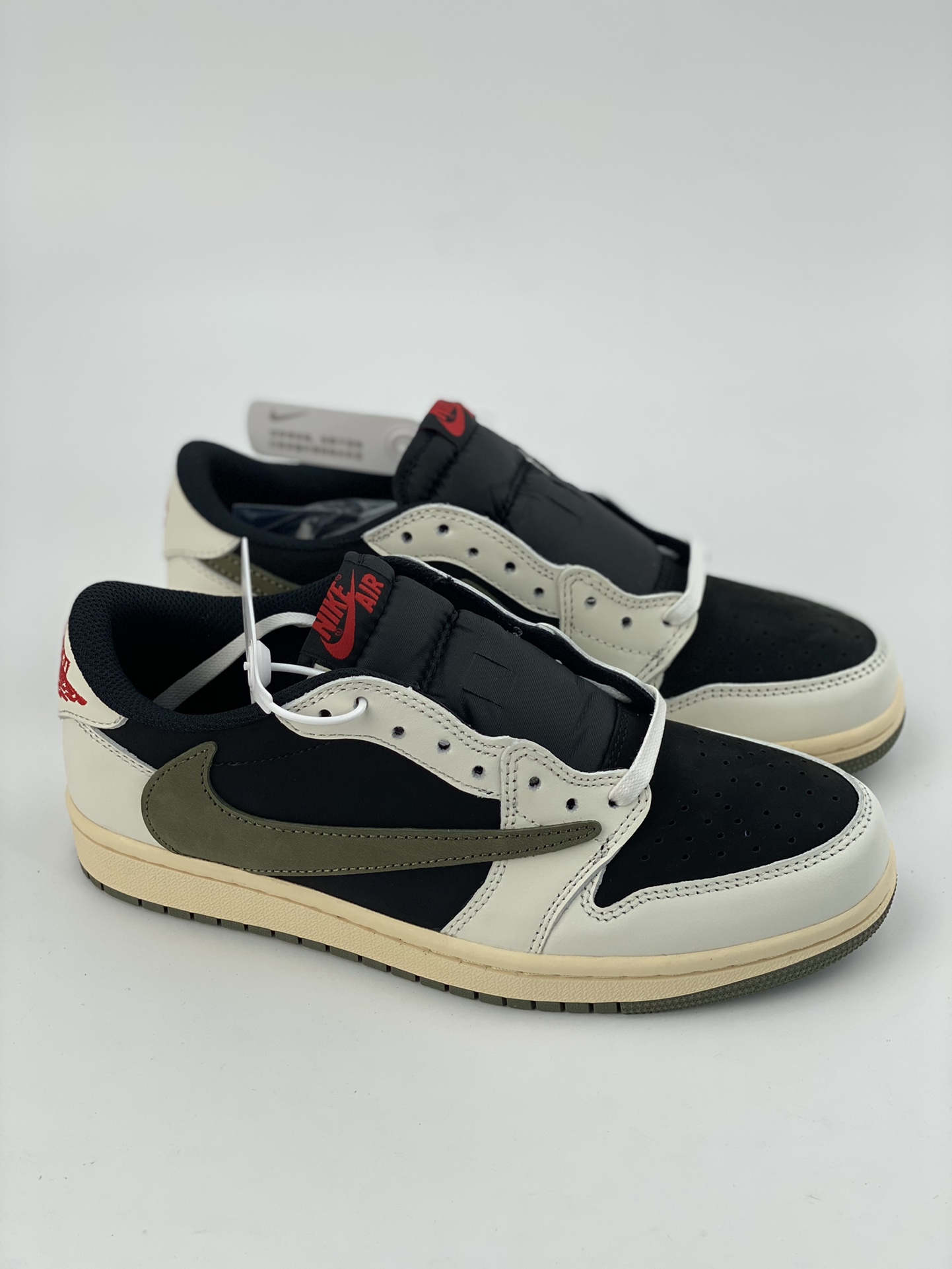 260 Travis Scott x Fragment x Air Jordan AJ1 Low OG SP 三方联名倒勾低帮