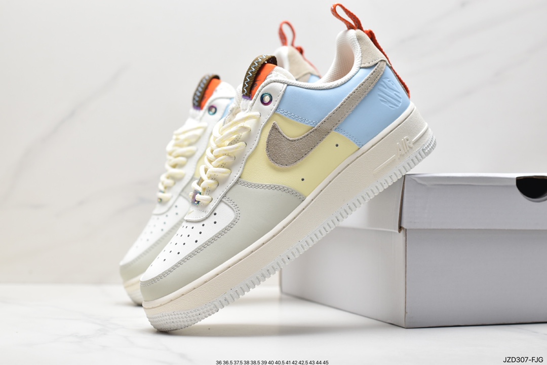 140 耐克Nike Air Force 1 Low 空军一号低帮百搭休闲运动板鞋 DX6042-111