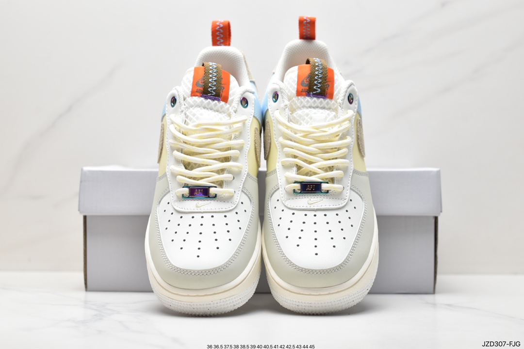 140 耐克Nike Air Force 1 Low 空军一号低帮百搭休闲运动板鞋 DX6042-111