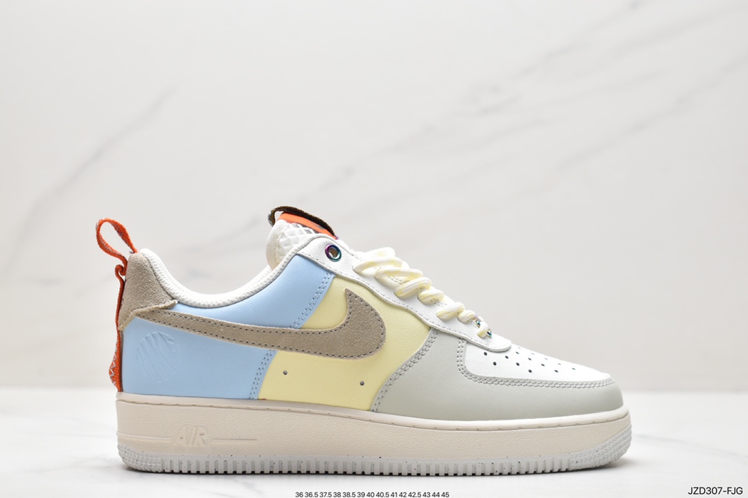 140 耐克Nike Air Force 1 Low 空军一号低帮百搭休闲运动板鞋 DX6042-111