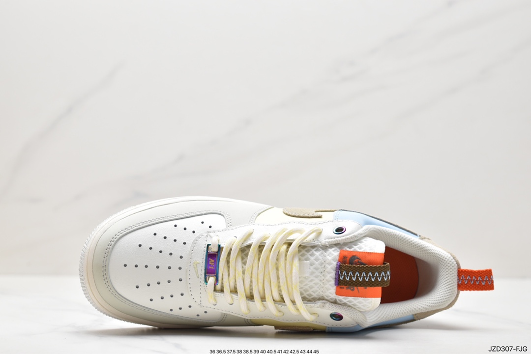 140 耐克Nike Air Force 1 Low 空军一号低帮百搭休闲运动板鞋 DX6042-111