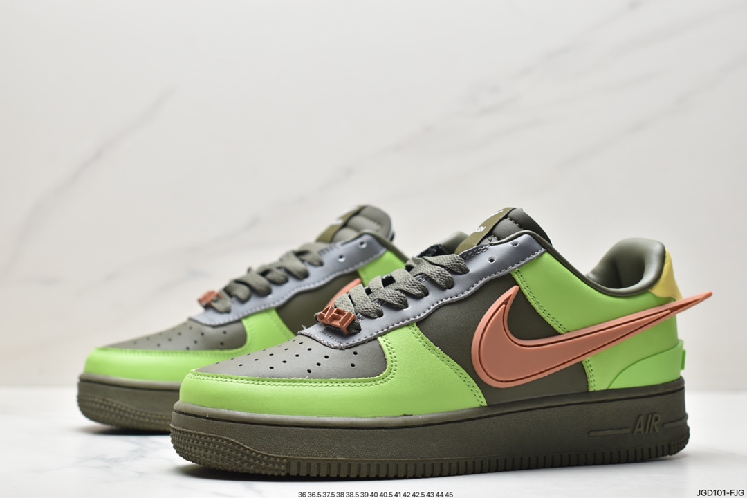 180 AMBUSH x Nike Air Force 1 Low 空军一号宽底版系列低帮板鞋 联名大钩 DV3464-102