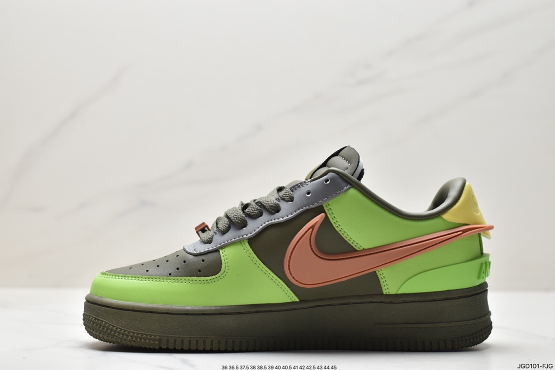 180 AMBUSH x Nike Air Force 1 Low 空军一号宽底版系列低帮板鞋 联名大钩 DV3464-102