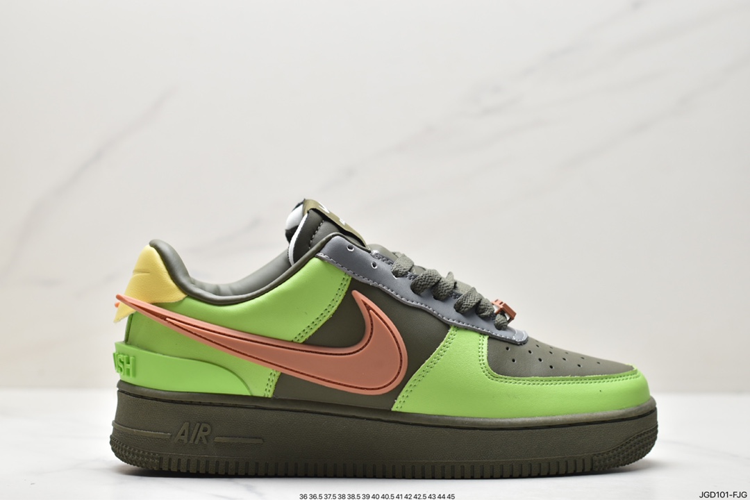 180 AMBUSH x Nike Air Force 1 Low 空军一号宽底版系列低帮板鞋 联名大钩 DV3464-102