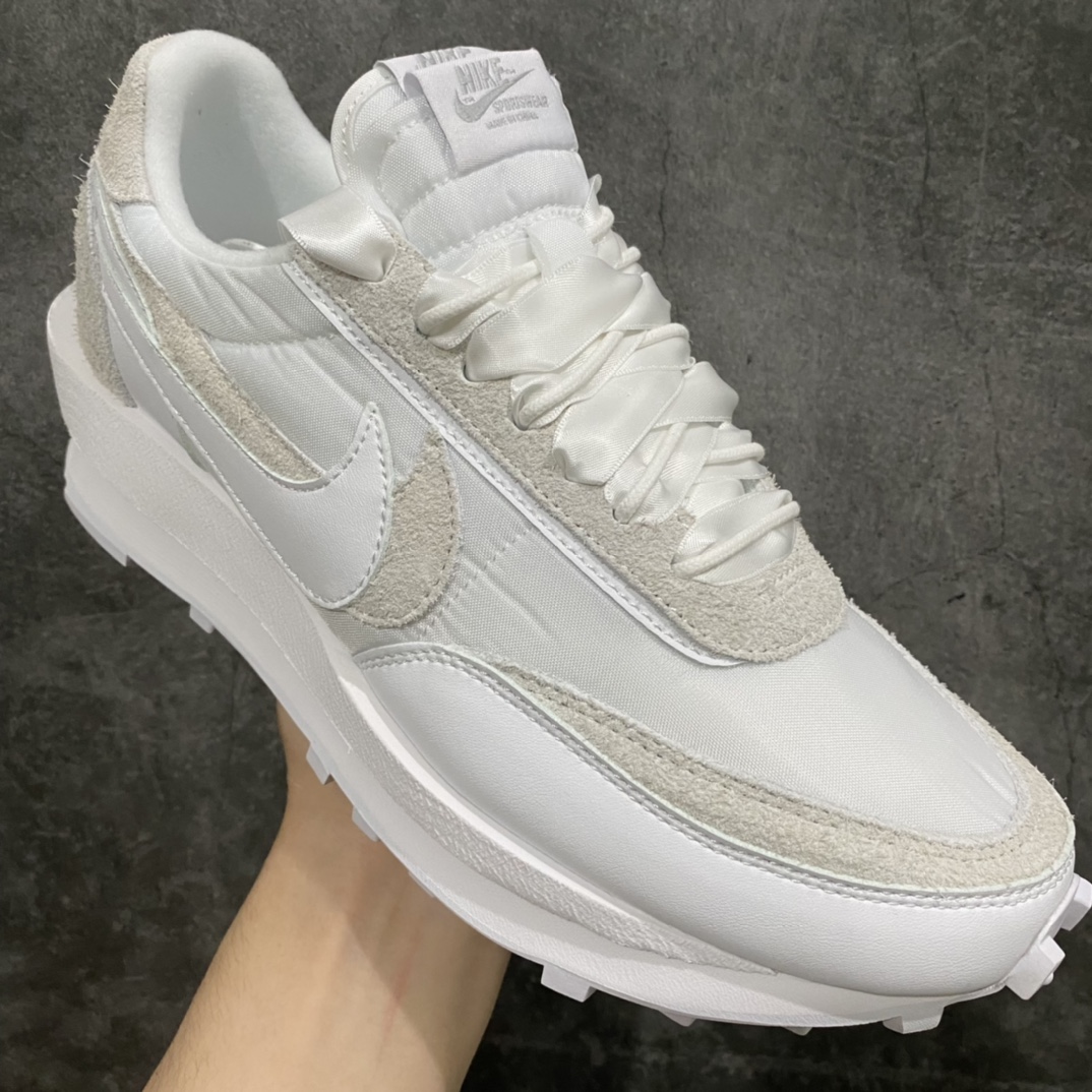 图片[3]-【神版】Sacai x Nike LDV Waffle华夫2.0纯白布面 BV0073-101nn目前市场仅存的比较高的版本中高端品质 顶级算不上 鞋型细节品质都达标 如实拍即所得💪🏻 尺码：36-46-莆田鞋批发中心