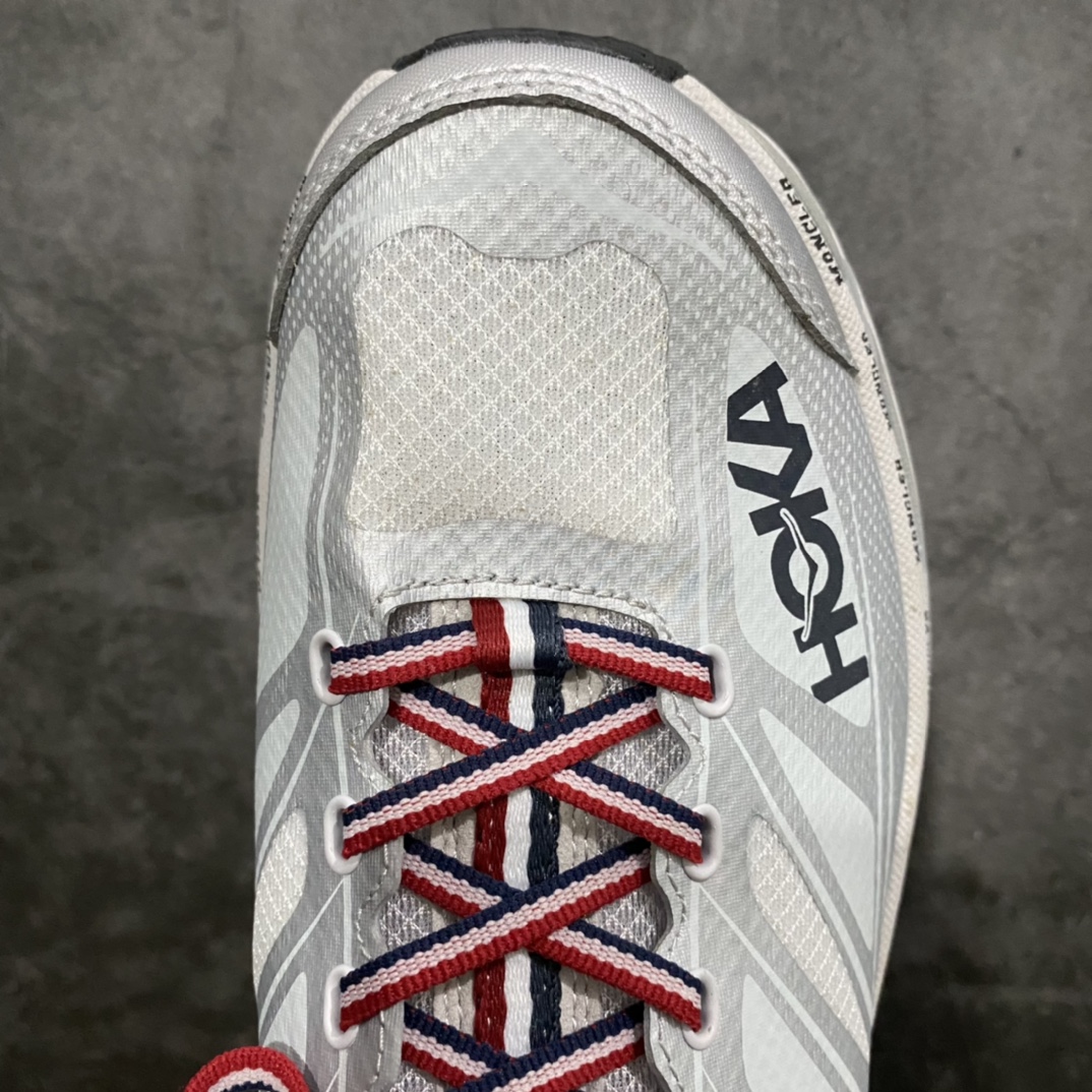 [G version made in Dongguan] Moncler x HOKA ONE ONE Mafate Speed ??2 Low Mafate 2nd generation series low-top lightweight outdoor cross-country leisure sports jogging shoes