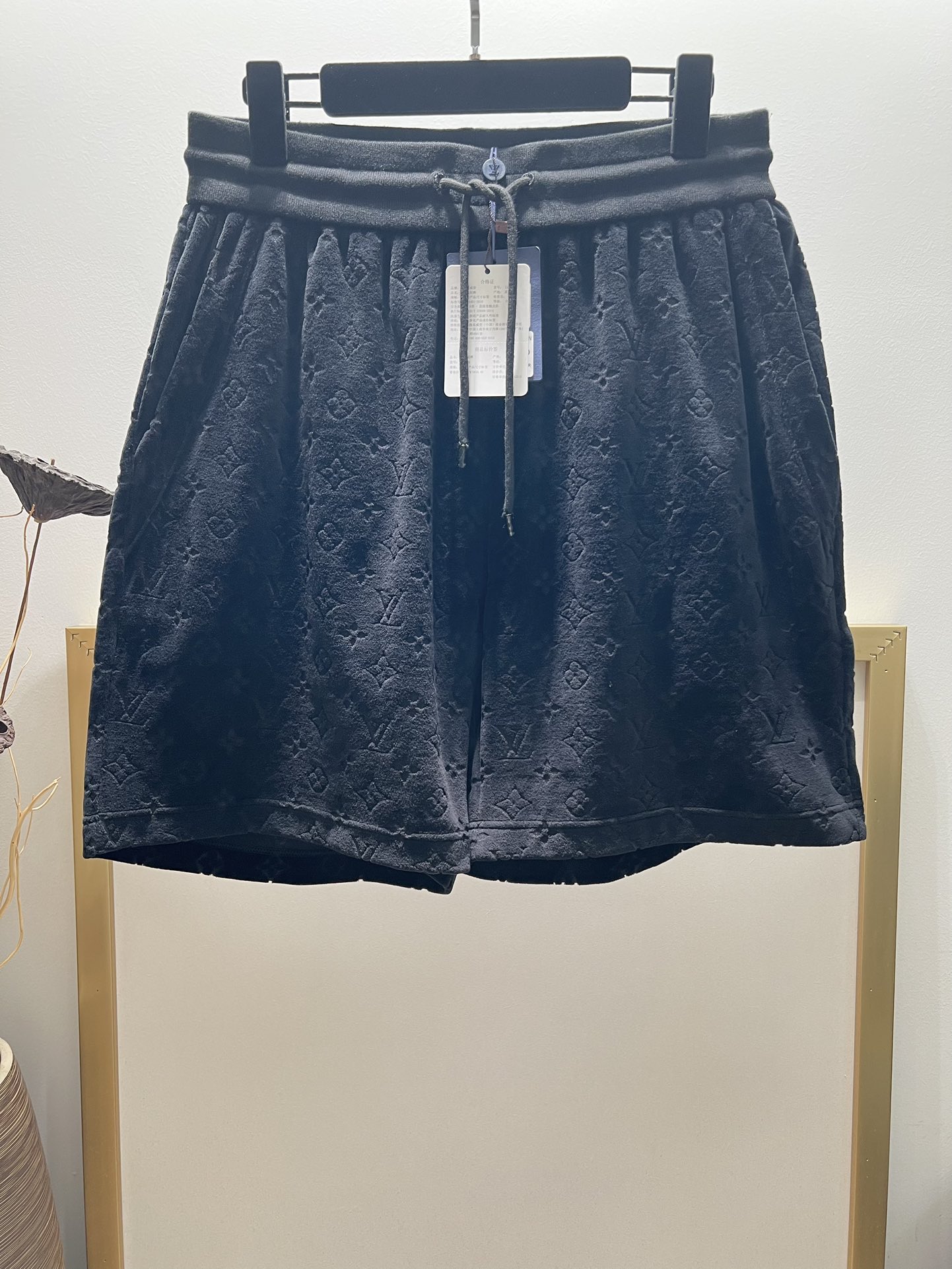 Louis Vuitton Clothing Shorts Unisex Cotton Velvet