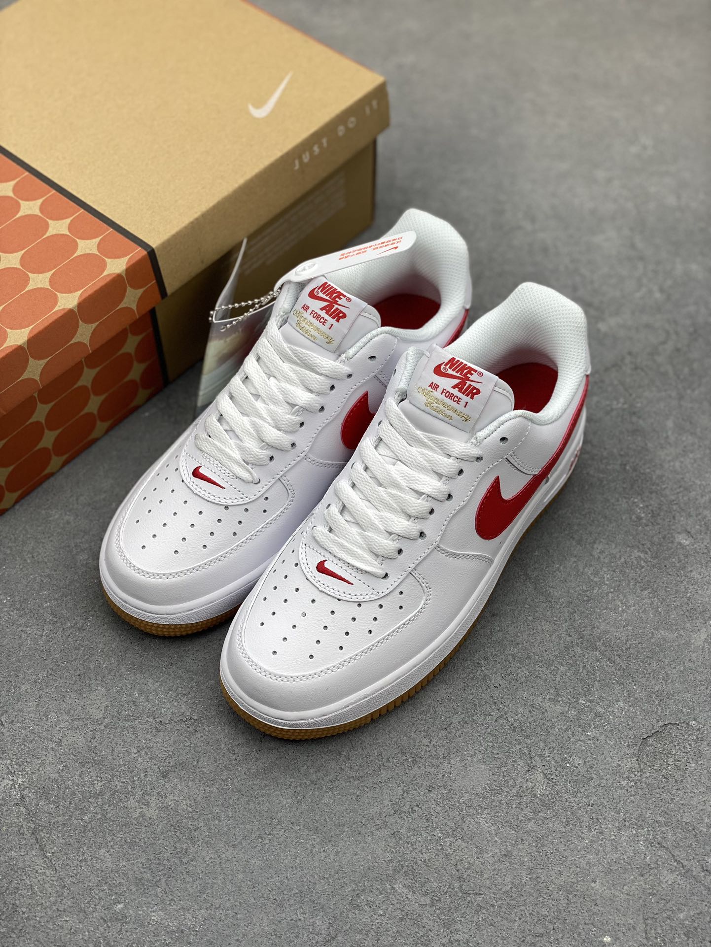 Nike Air Force 1 Low Retro 'Since 82' White/Pink Casual Sneakers 9 i1684180835 1661 7