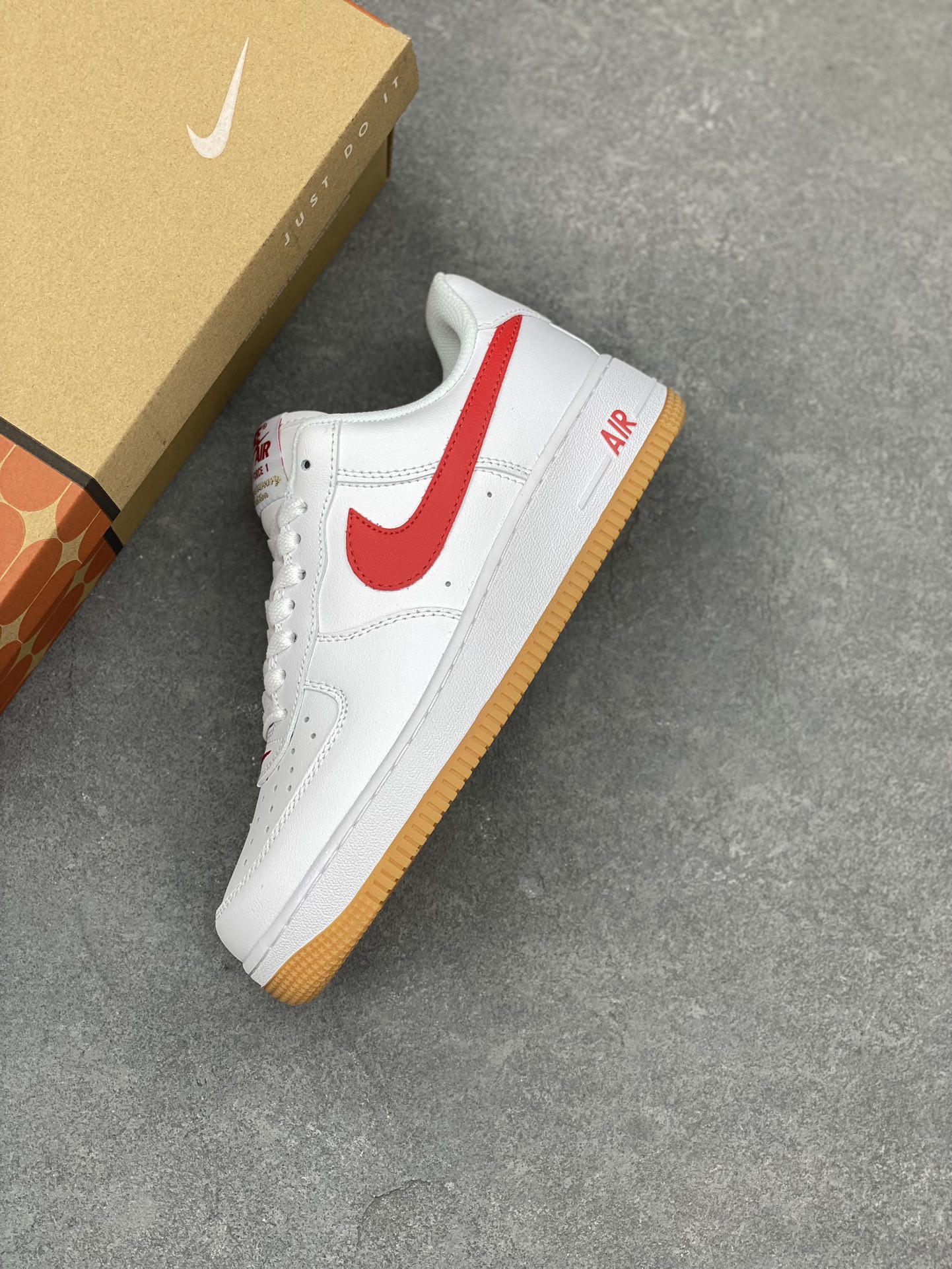 Nike Air Force 1 Low Retro 'Since 82' White/Pink Casual Sneakers 8 i1684180835 9305 6