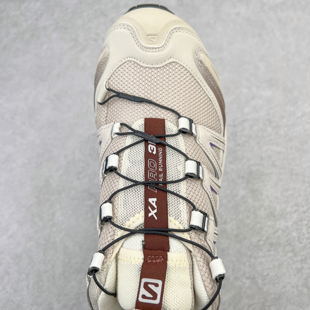 图片[4]-＃GX/绿X 纯原福利 SALOMON XA Pro 3D ADV 萨洛蒙潮流越野机能户外功能鞋 纯原外贸平台特供订单 耗时半年巨作 全套原纸板楦头开发 原厂特供网布配套加持 确保原汁原味 完美呈现版型 原档数据独家私模五层组合大底 男女鞋同步官方开发至46.5 原装Ortholite轻量化鞋垫 中底布带钢印编号 原厂TPU锁扣 进口港宝加持 后跟自然饱满 还原公司包裹性 鞋面采用SENSIFT贴合技术 全方位贴合包裹脚型 鞋跟部鞋底牵引设计 提供强大的抓地性能 更适应野外崎岖不平的道路 其3D ADVANCED CHASSIS底盘 材料轻量大化 钉齿设计更具稳定性 防护性 鞋底易磨损区运用CONTAGRIP高耐磨材料 应对城市硬质路面长距离跑考验 尺码：36 36.5 37.5 38 38.5 39 40 40.5 41 42 42.5 43 44 44.5 45 46 46.5-选品中心