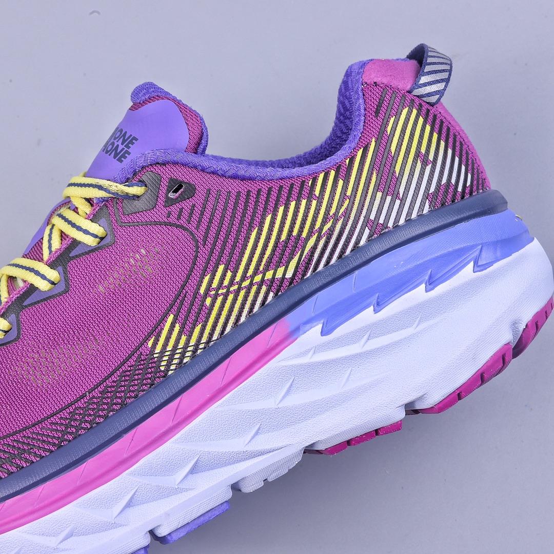 HOKA ONE ONE new color matching leaping horizon lightweight cushioning running shoes 1014759