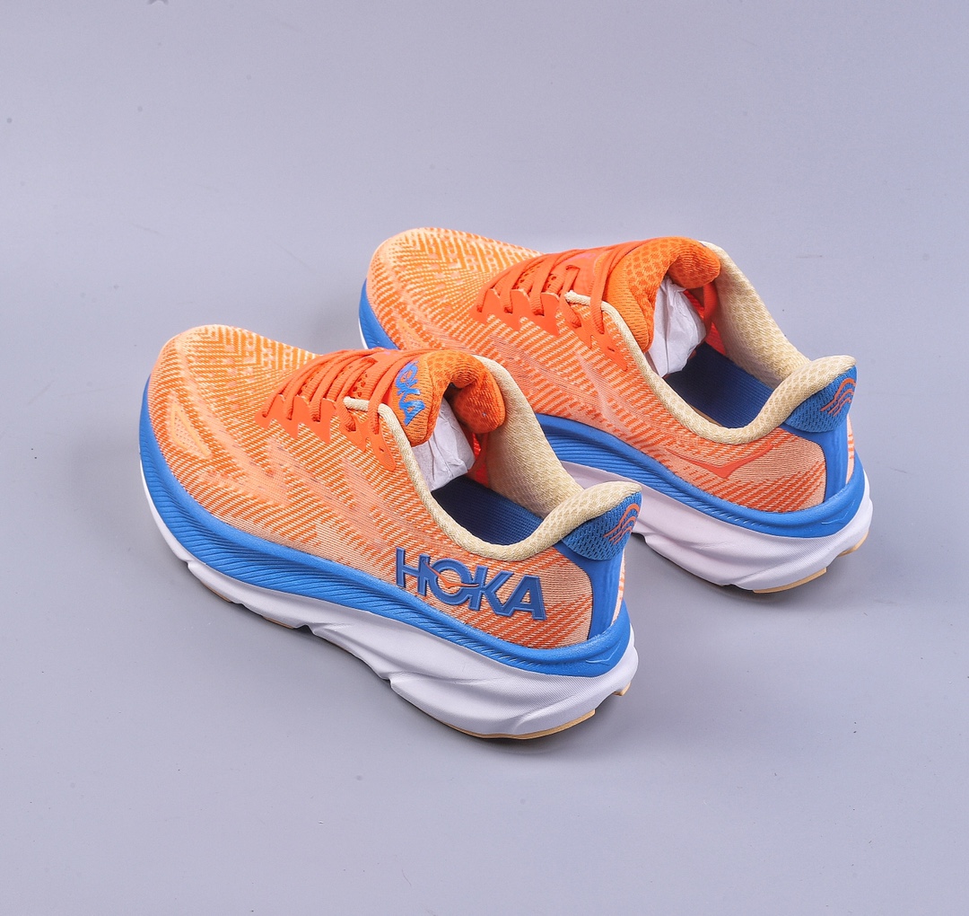 HOKA ONE ONE M CLIFTON 9 functional cushioning running shoes