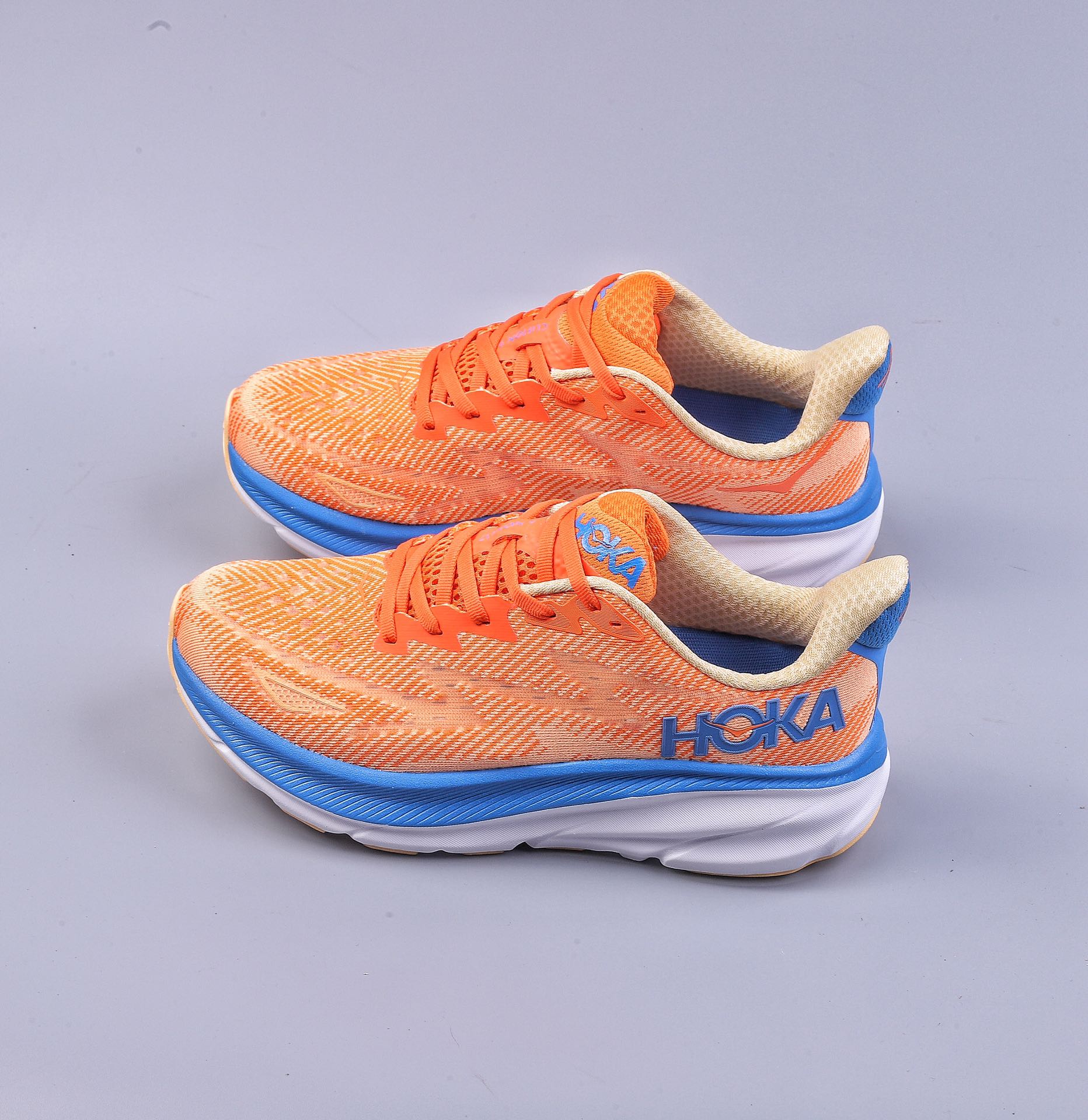 HOKA ONE ONE M CLIFTON 9 functional cushioning running shoes