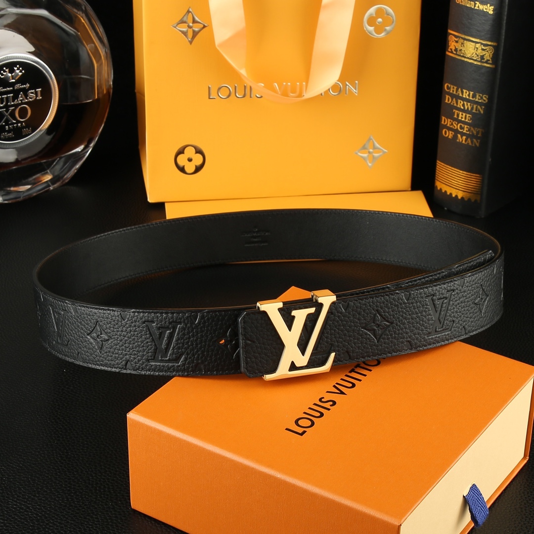 LV路易威登原单高端品质3.8cm冲