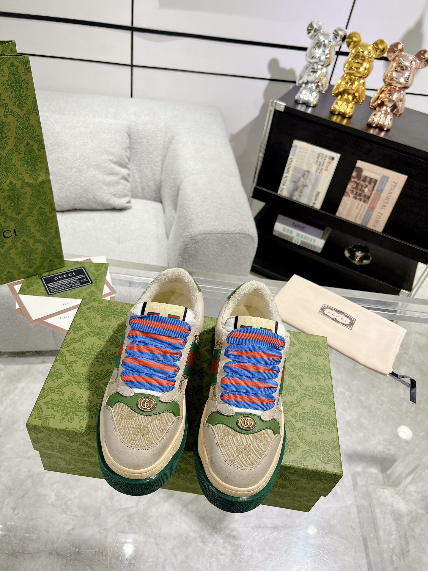 Gucci Podróbka
 Buty do deskorolki Buty codzienne Łączenie Unisex Skóra krowia TPU Casual